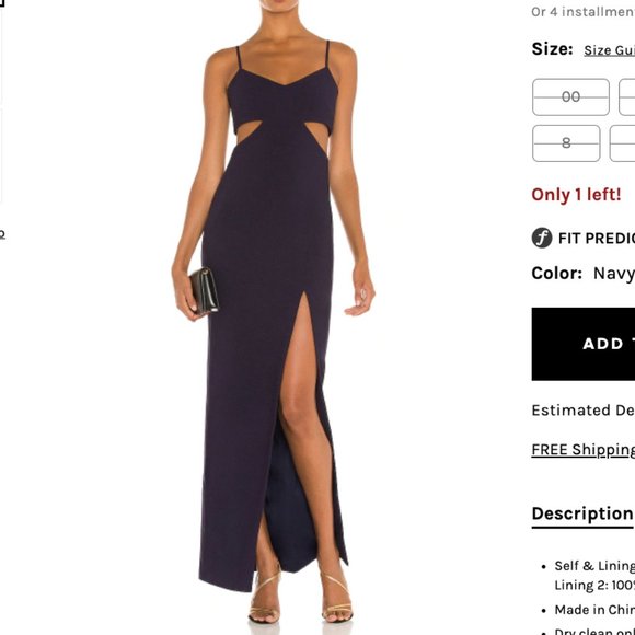 LIKELY Penzi Gown